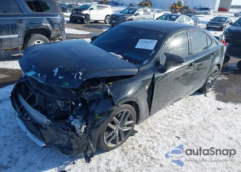 2018 Lexus Is 300 z USA, uszkodzony, nr VIN JTHC81D2XJ5027491